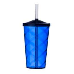 Copo Acrílico com Canudo 550ml 13380