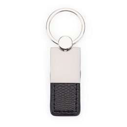 Chaveiro Metal com Couro 4495