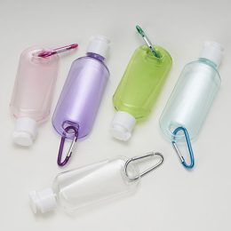 Frasco Plástico 55ml com Mosquetão 18635