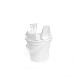 Kit Praia com 4 Formas Branco 1L LT-310/4