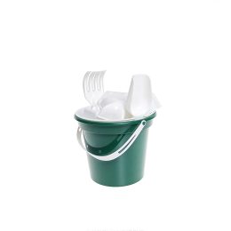Kit Praia com 4 Formas Verde Escuro 1L LT-310/7