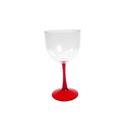 Taça de Gin com Haste Vermelha 550ml LT-454