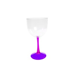 Taça de Gin com Haste Roxa 550ml LT-467