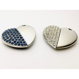 Pen Drive Coração Strass - GIPLPF