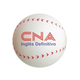 Bolinha Anti Stress Vinil Oca c/ Pintura Baseball MAR16