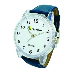 Relógio de Pulso Personalizado para Brinde Linha Cristal EST-CT1640PCT