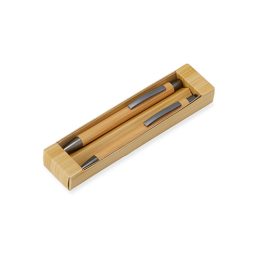 Conjunto Caneta e Lapiseira Bambu 14855