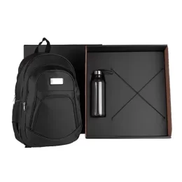 Kit Mochila com Squeeze 2 Pçs SMKT-9043S