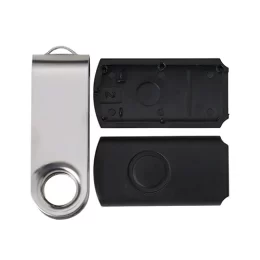 Carcaça Pen Drive Giratório Brilhante 13960BR