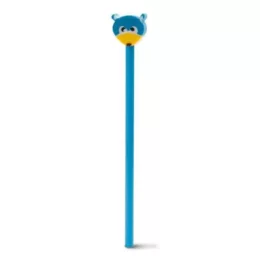 Lápis com Boneco de Borracha