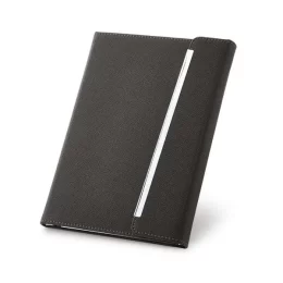 Caderno Capa Dura Couro Sintético