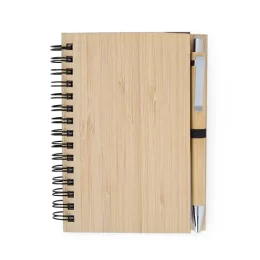 Caderneta em Bambu com Caneta 05134