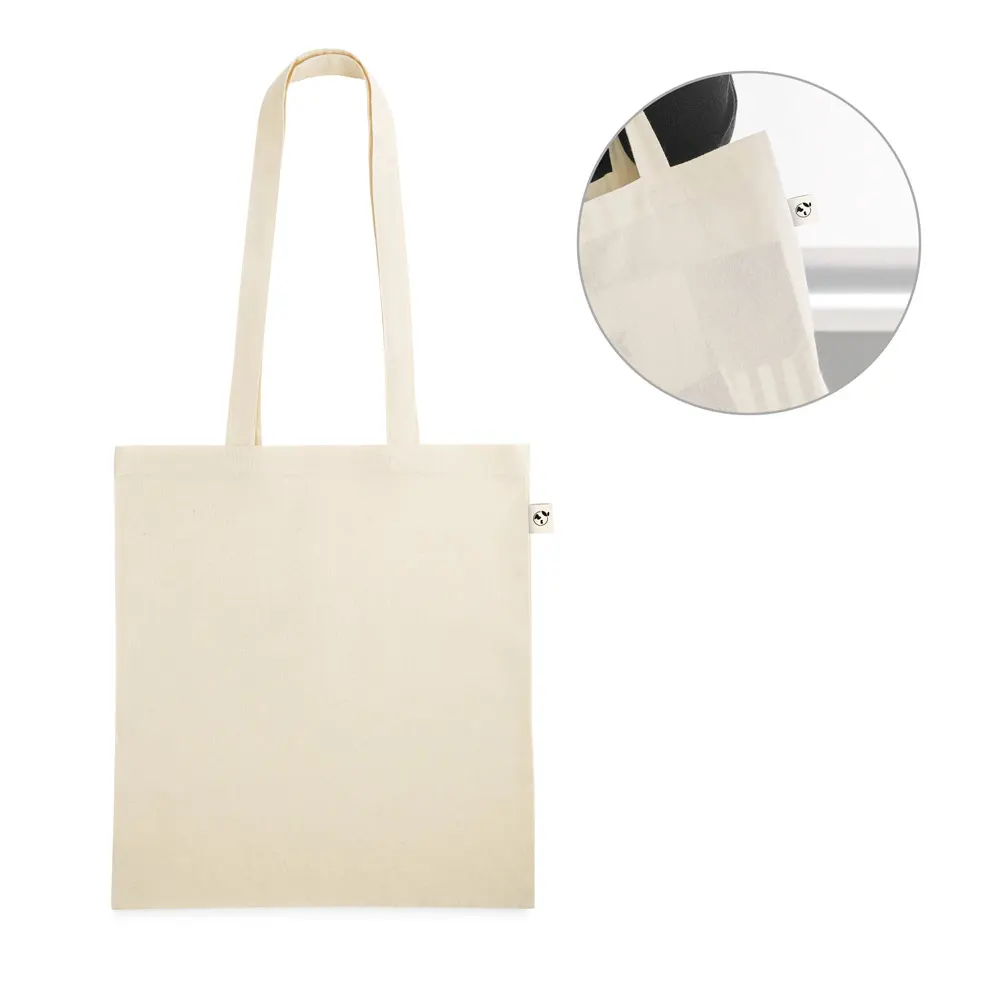 Sacola 100% Algodão Orgânico (140 g/m²) SP92528