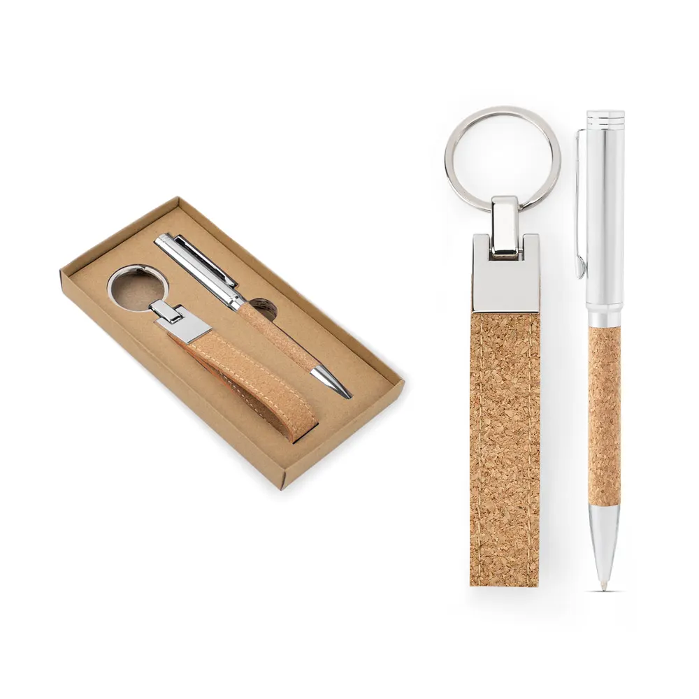Conjunto Composto por uma Esferográfica e Chaveiro SP95106
