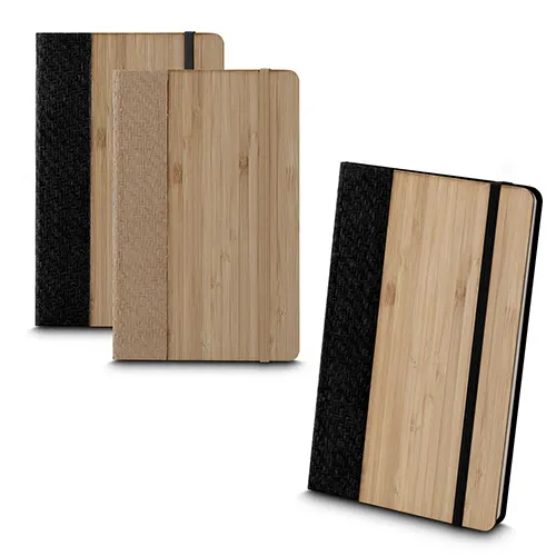 Caderno Capa em Bambu AI-CAD009