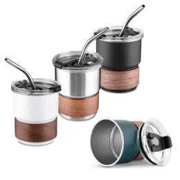 Copo em Inox com Canudo AI-CO9310