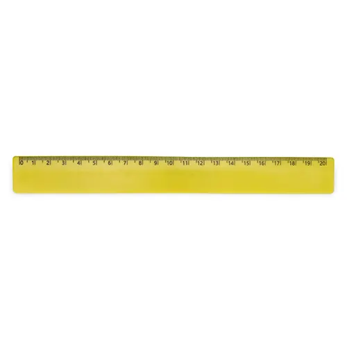 Régua Plástica 20cm 13724A